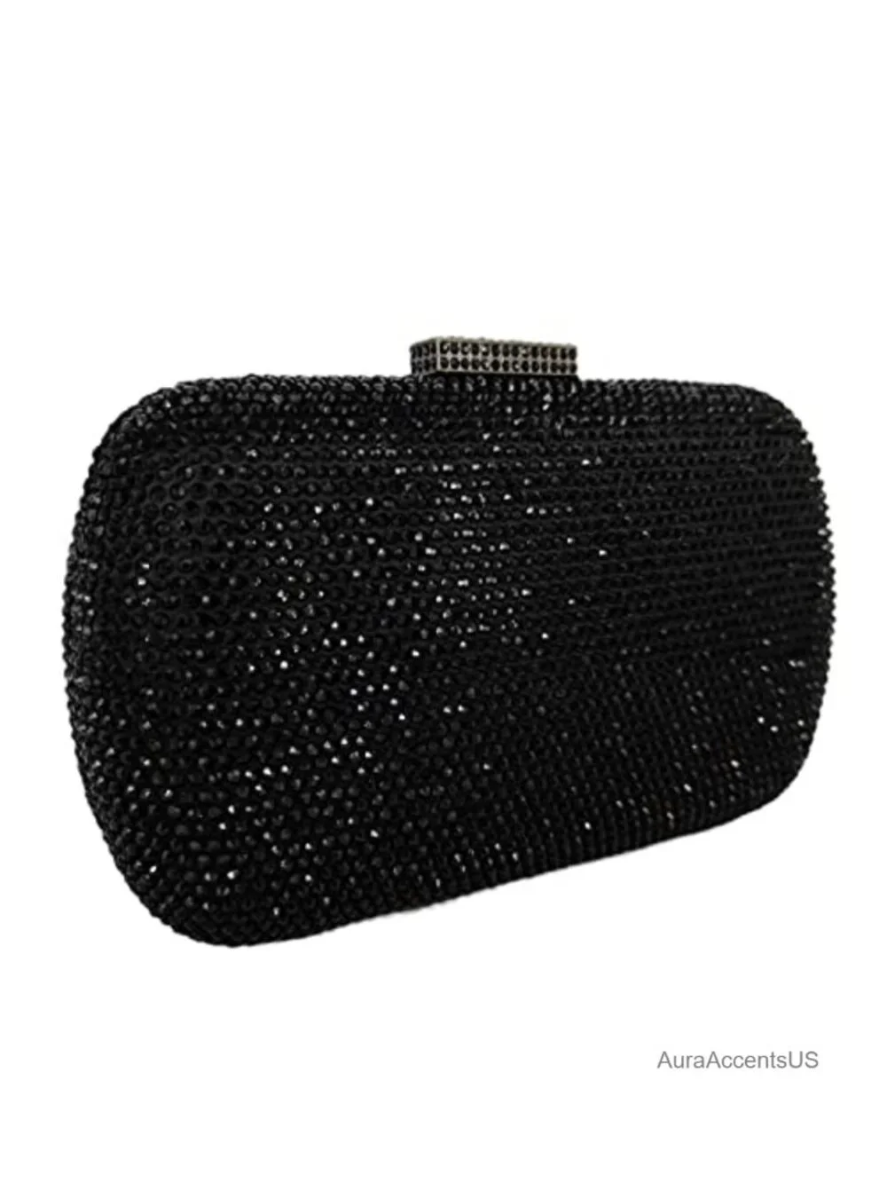 Mini Rhinestone Clutch Purse with Chain Straps Evening Bag